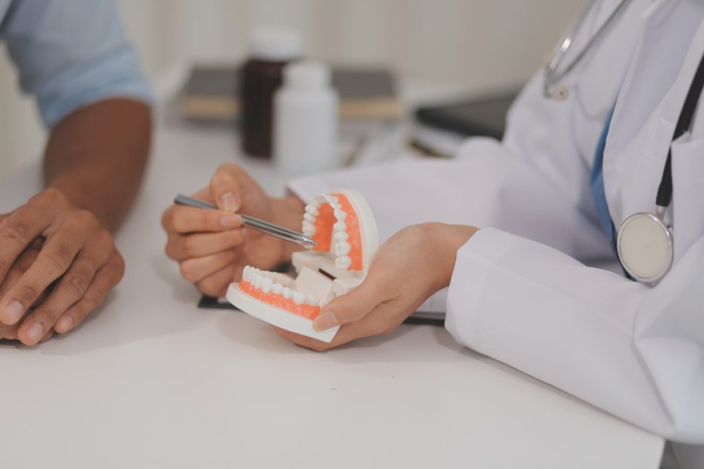 Dentist consultation - patient visit at the dental clinic office